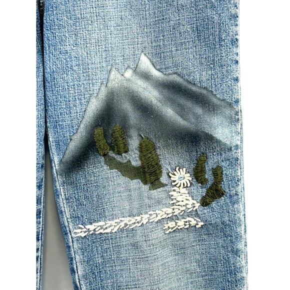 Geiger of Austria "Isabella G." *Rare* Artsy Boot  High Rise Jean 6 MSRP $295 - Picture 3 of 12